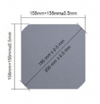 Monocrystalline silicon wafer